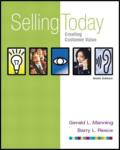 Selling Today: Creating Customer Value 9th Edition ISBN 9780131230293