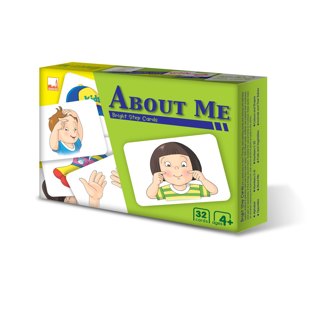 BRIGHT STEP CARDS - ABOUT ME