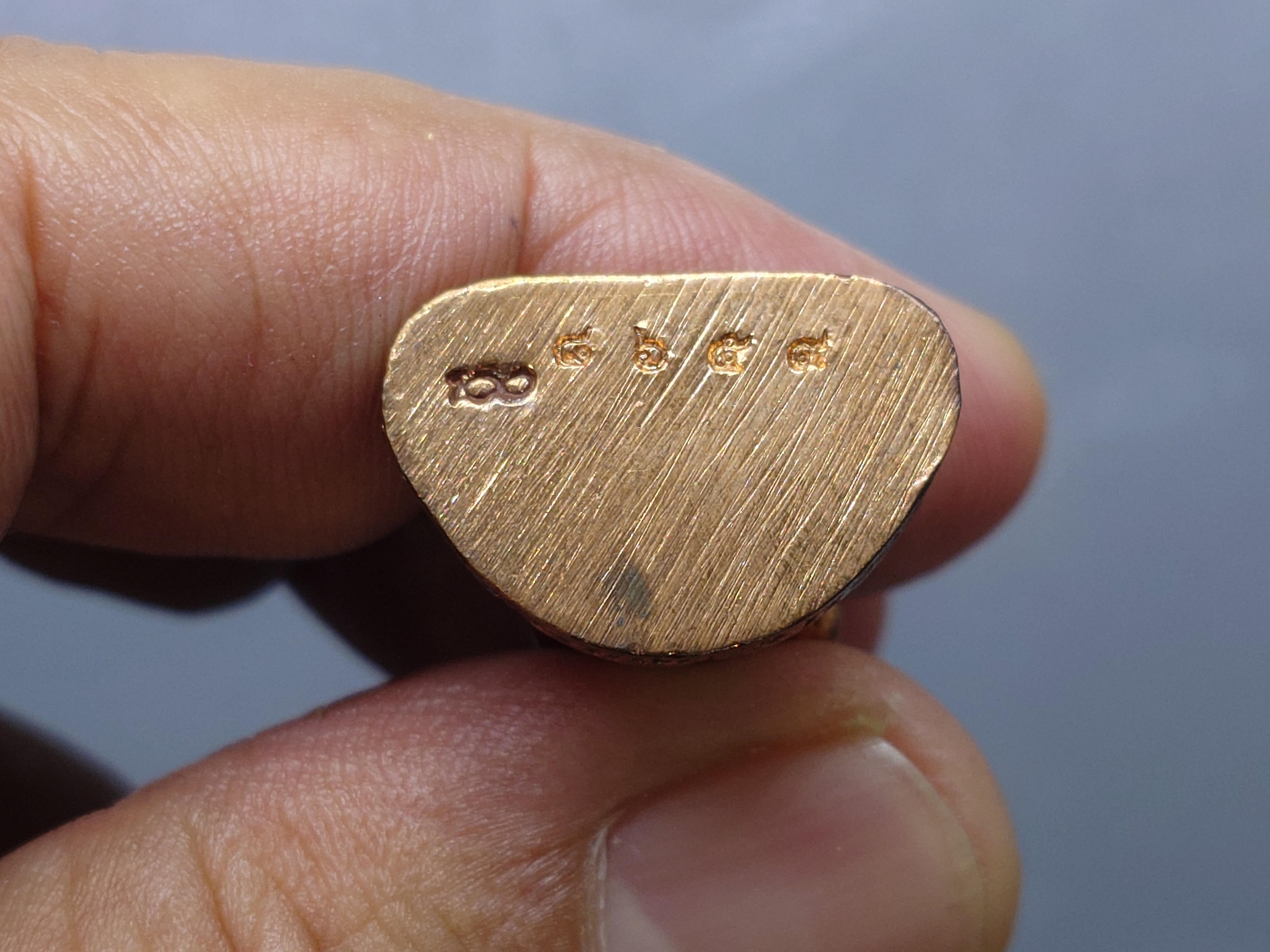 พระพุทธนรสีห์ จำลอง จปร-ภปร เนื่องในโอกาสครบ 100 ปี ธนาคารไทยพาณิชย์ เนื้อนวะโลหะ พ.ศ.2550 พร้อมกล่องเดิม