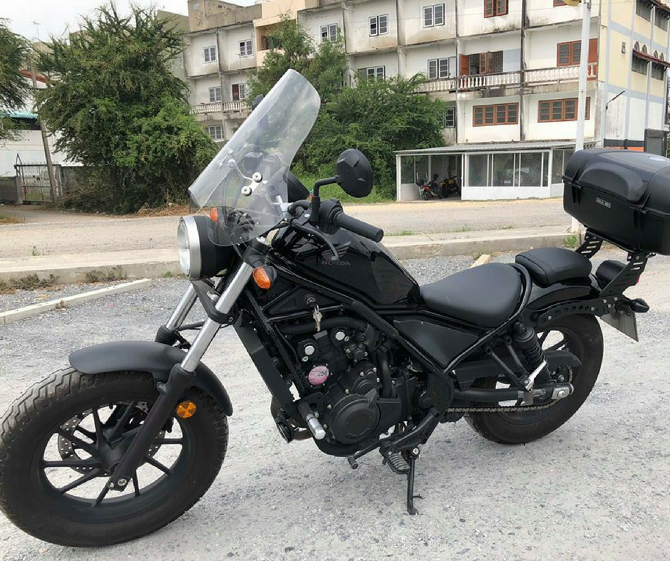 ชิวหน้า ไฟกลม ทรงสูง 47 ซม. สีใส