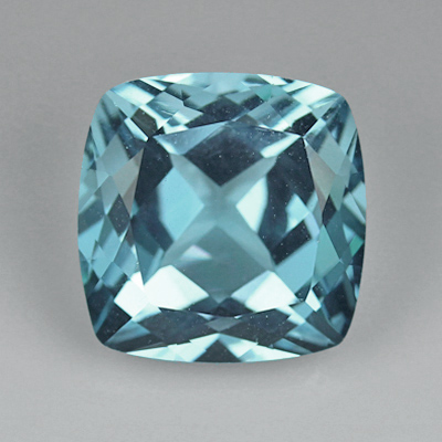 **ขายแล้ว**บลูโทปาส (Blue Topaz) 12.37 กะรัต สีฟ้าสกายบลู ประกายดี