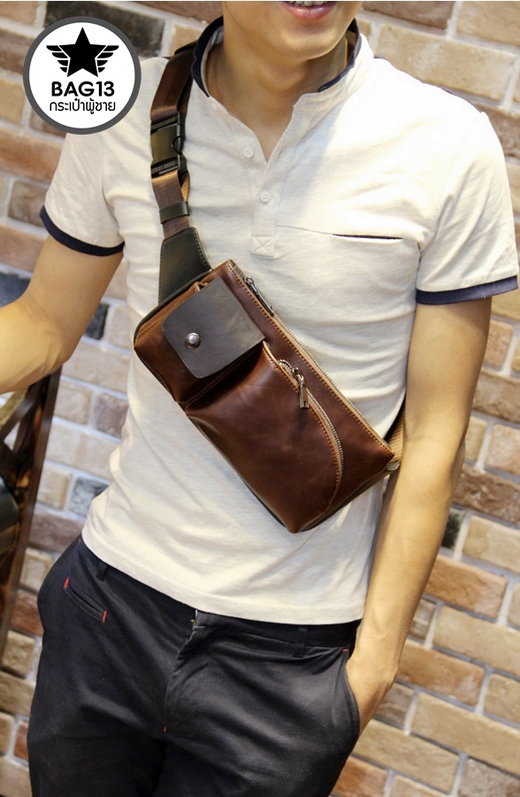 กระเป๋าคาดอกผู้ชาย รหัส B002