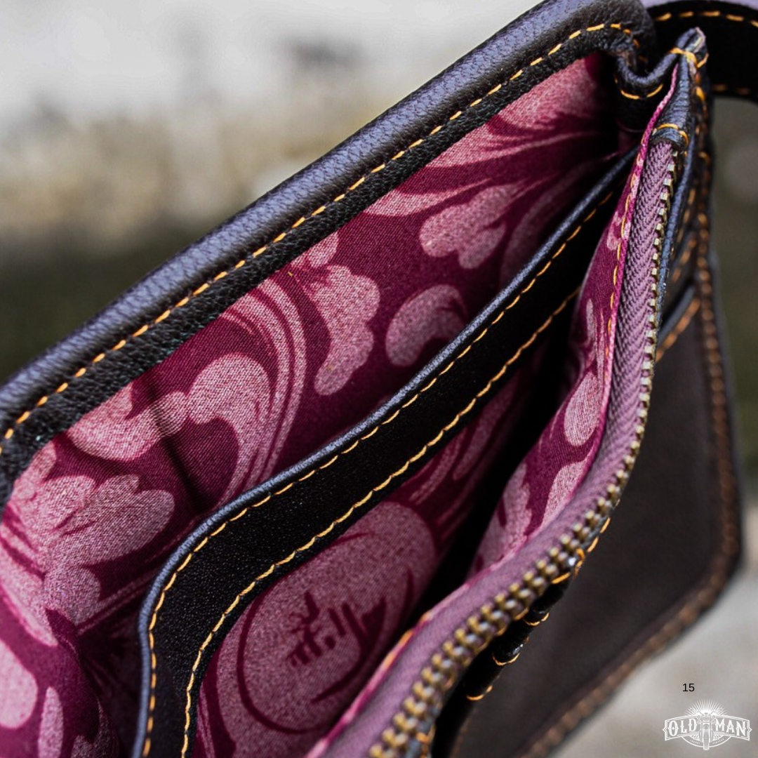 Ledger wallet หนังแพะล้วน