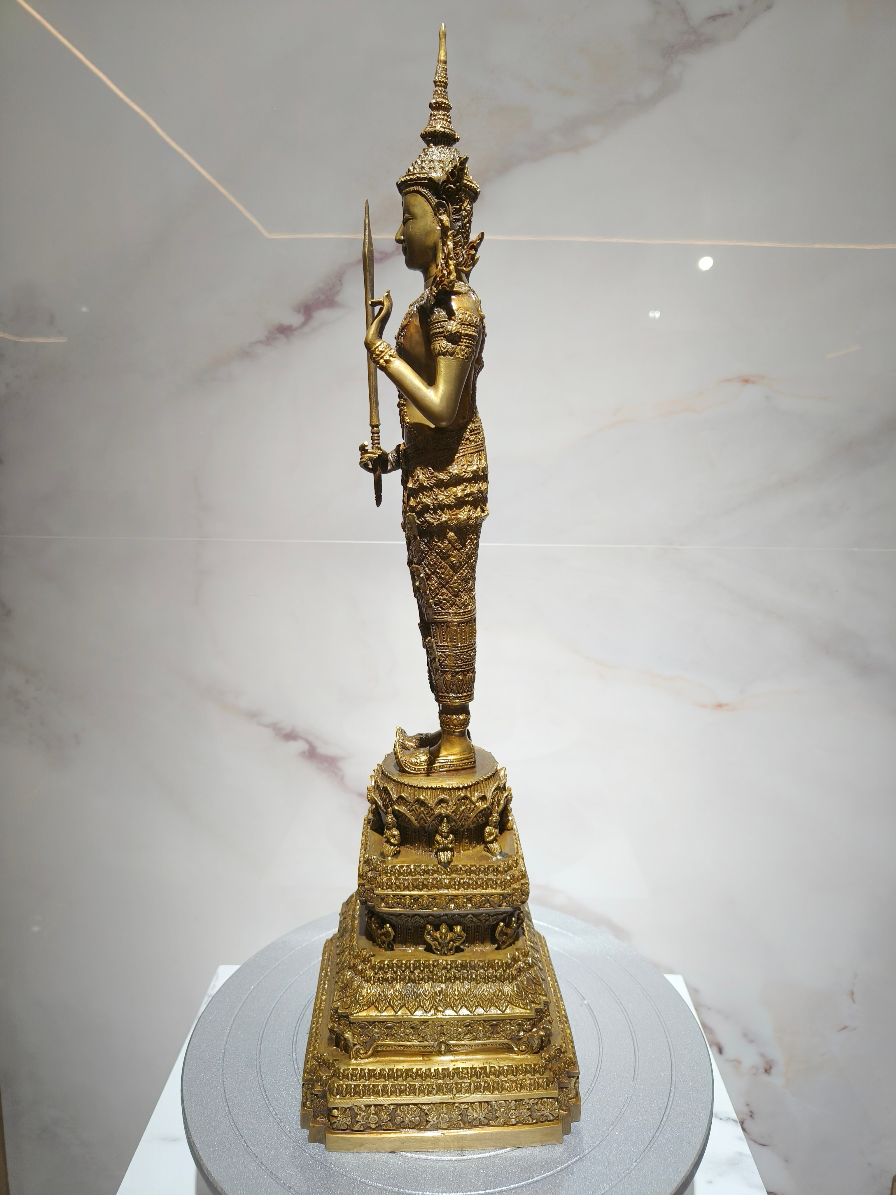 พระพุทธรูป พระสยามเทวาธิราช ทรงเครื่องจักพรรดิ์ หน้าตัก 5 นิ้ว