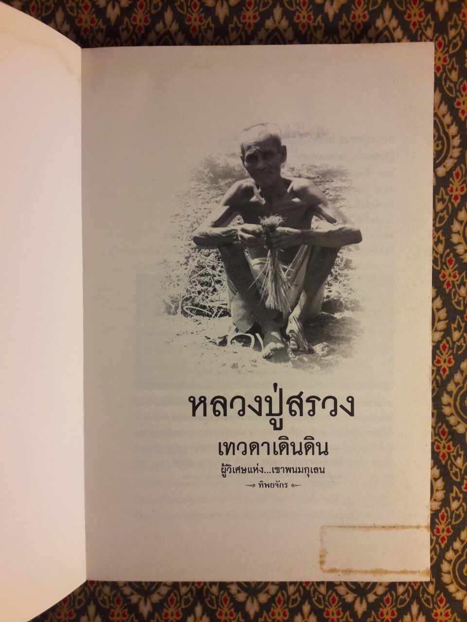 หลวงปู่สรวง เทวดาเดินดิน