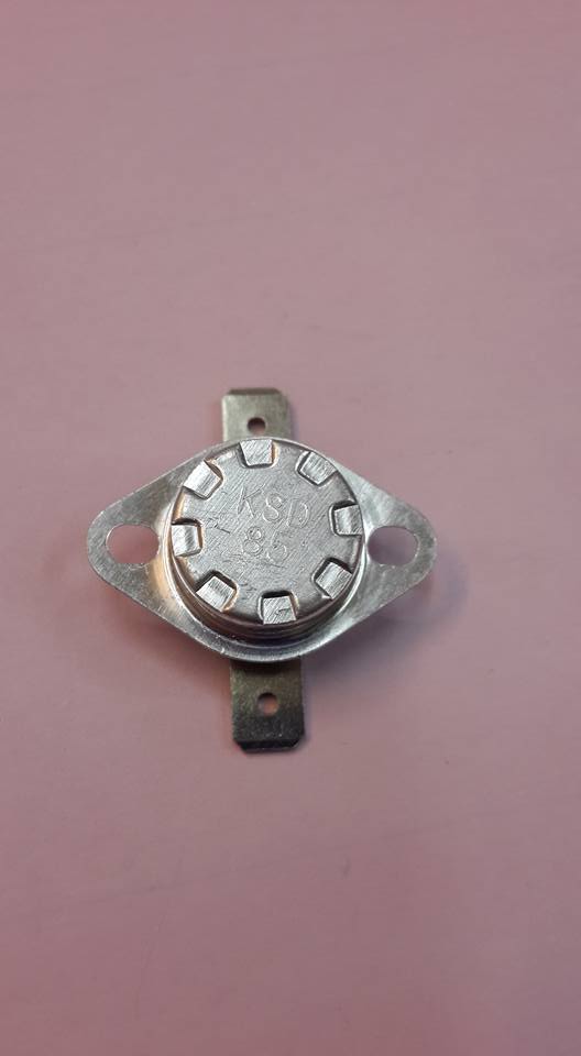 เทอร์โมสตัท85cรุ่นKSD301แกนหมุนได้85องศาC 10A250VAC Thermostat ควบคุมอุณหภูมิ ตัวตัดอุณหภูมิแกนหมุนไม่ได้ราคาตัวล่ะ