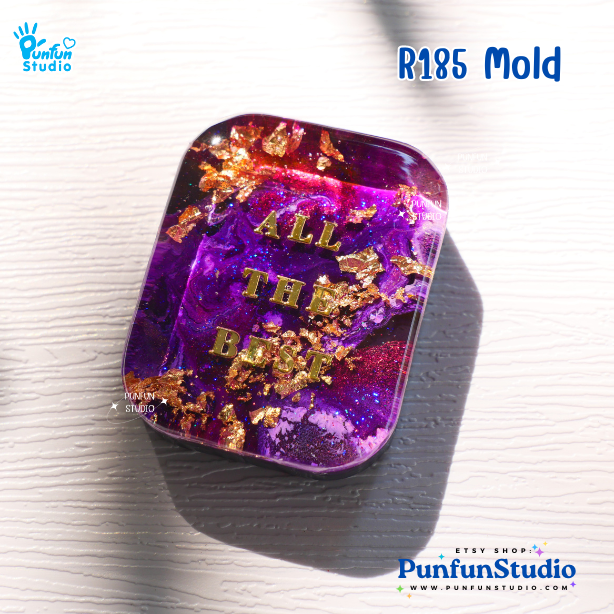 R181-188 Classic Shape Molds / Basic Shape / Epoxy Resin Mold / Silicone Mold