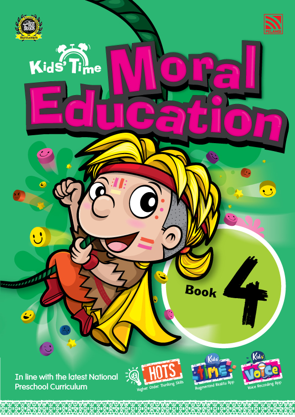 KIDS' TIME MORAL EDUCATION BOOK 4