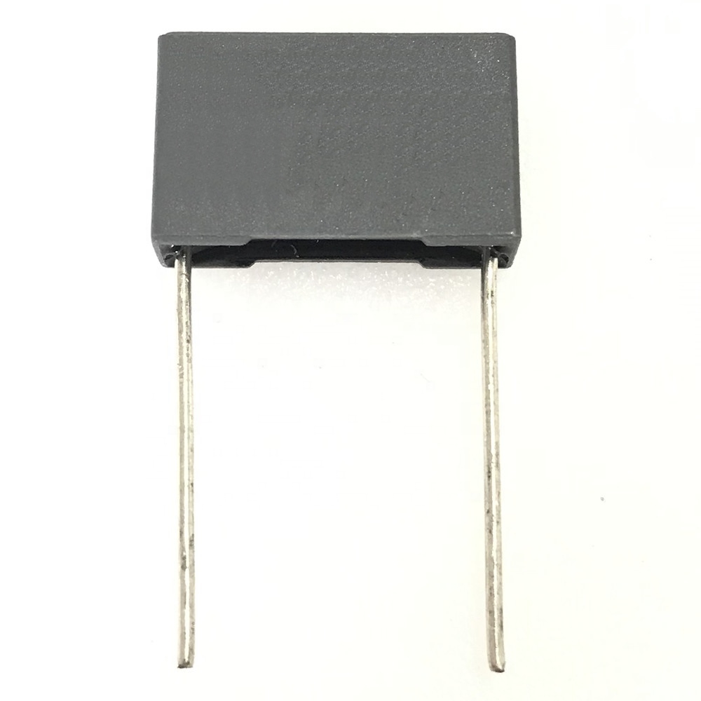 ฟิล์มคาปาซิเตอร์ Metallized Polyester Film 0.22uF 275Vac ±10% 110°C ระยะห่างขา 22.5mm