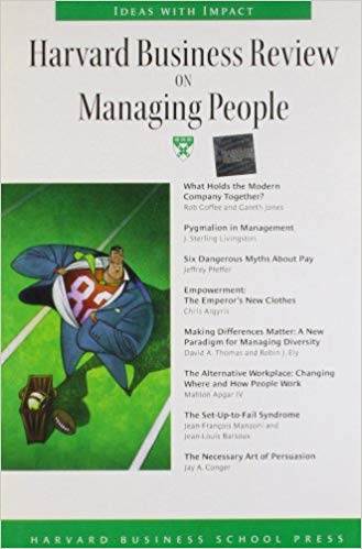 Harvard Business Review on Managing People ISBN 9780875849072
