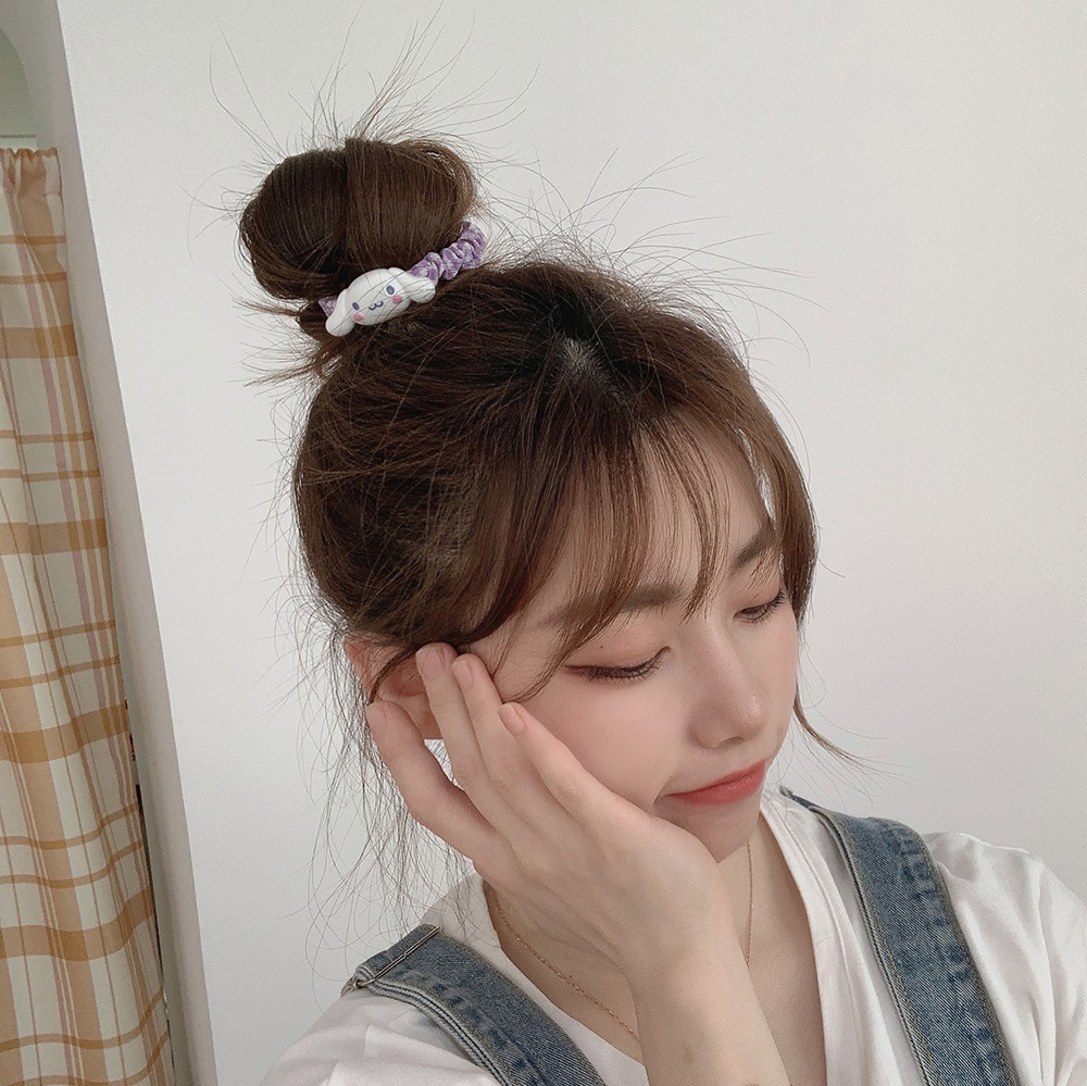 MUISUNGSHOP ยางรัดผมการ์ตูนSanrio เส้นใหญ่ น่ารัก สุดคุ้ม ยางมัดผมน่ารัก