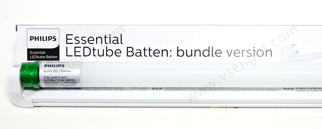 ชุดราง LED BN010C HO Essential LEDtube Batten Philips ขั้วเขียวสว่างมากขึ้น - ลดพิเศษ
