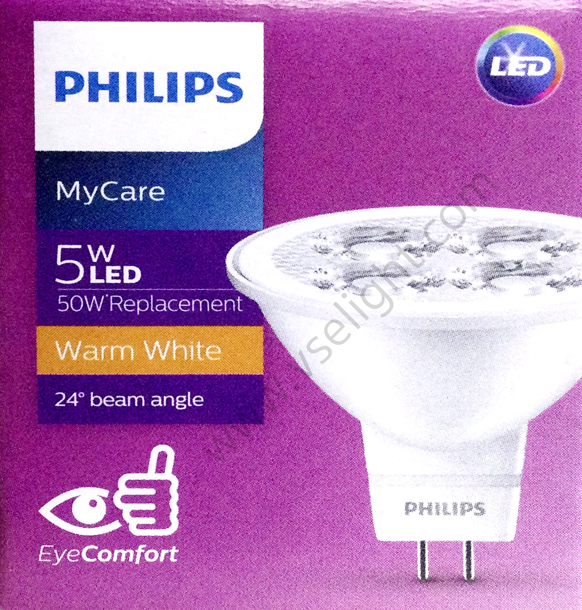 หลอด Essential LED MR16 5w Philips Gu5.3 12V