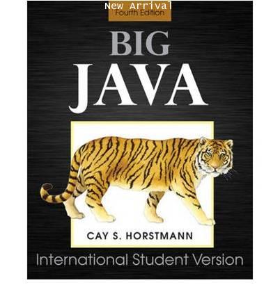 Big Java 4ED for JAVA 7 and 8 ISV ISBN 9780470553091