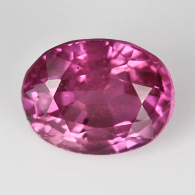 **ขายแล้ว**แซปไฟร์สีชมพู (Pink Sapphire) 0.57 กะรัต สีชมพู ไฟดี น่ารัก