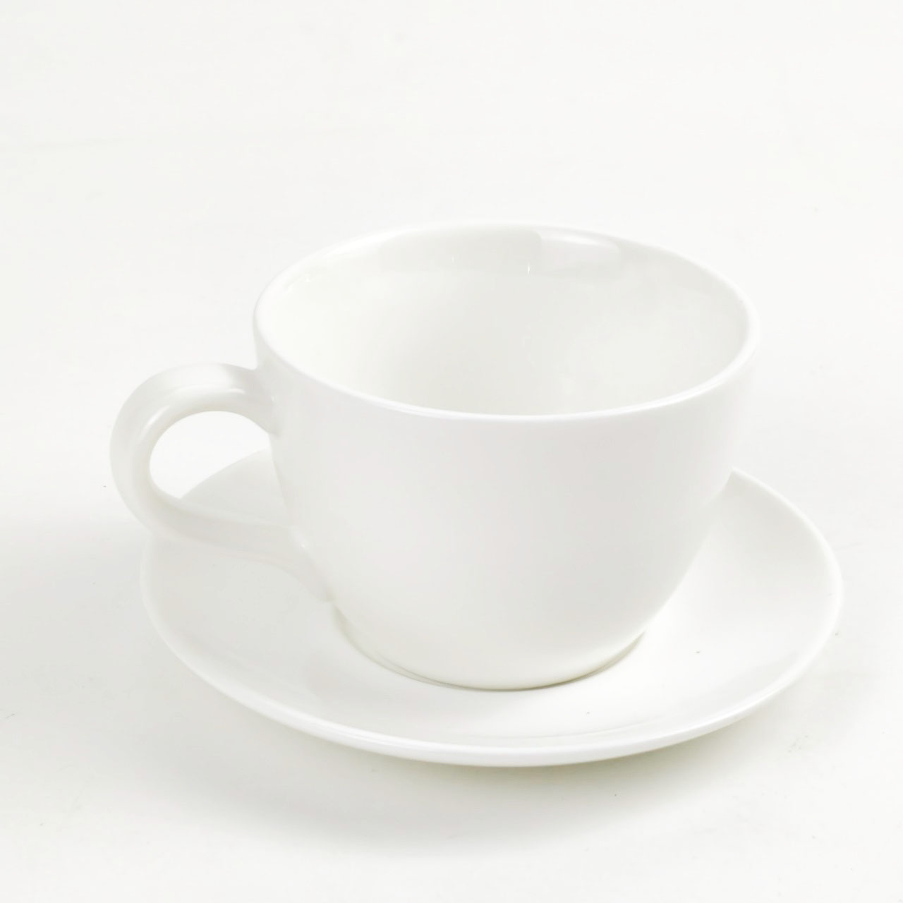ถ้วยกาแฟ(8.6*6.5cm)+จานรอง S1249