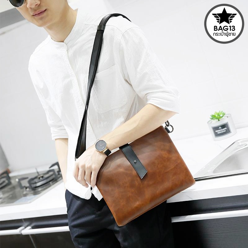 กระเป๋าสะพายข้างผู้ชาย รหัส A013