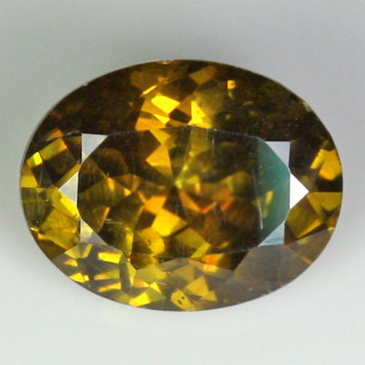 **ขายแล้ว**สฟาเลอไรท์ (Sphalerite) 4.42 กะรัต สีน้ำตาล ประกายดี หายาก