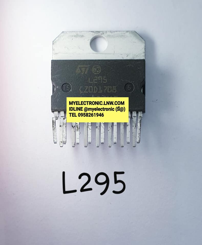 ขาย L295 ไอซี IC ยี่ห้อ ST SGS-THOMSAN ตัวถังSIL15ขา ราคา ตัวละ . . . . หน่วย บาท