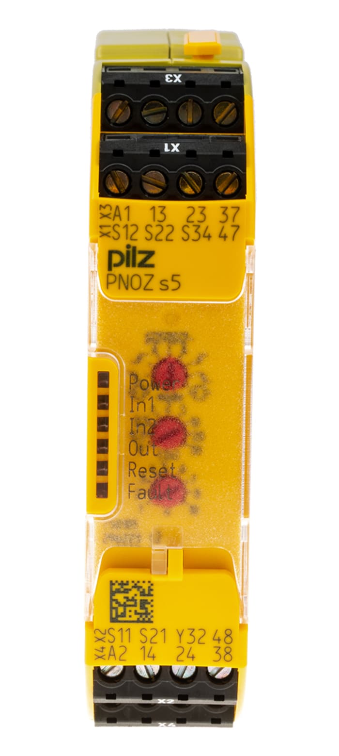 Safety Relay , 750105 , PNOZ S5 24VDC , PILZ