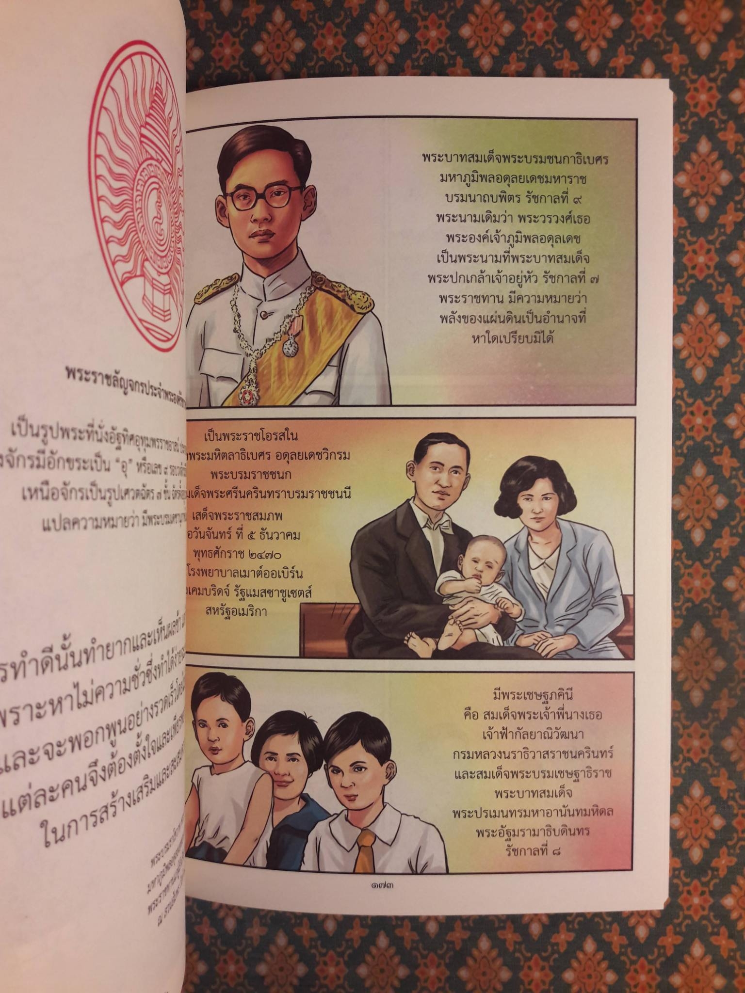 พระมหากษัตริย์ไทยแห่งพระบรมราชจักรีวงศ์ 10 รัชกาล ฉบับการ์ตูน