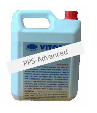 น้ำมัน Compressor เบอร์ 46 , Brand : VITOR , 4 Liter , R-12 , R-22