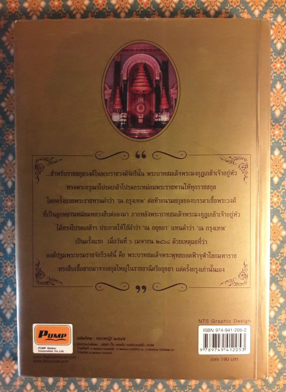 ย้อนรอยราชสกุลวงศ์วังหลวง