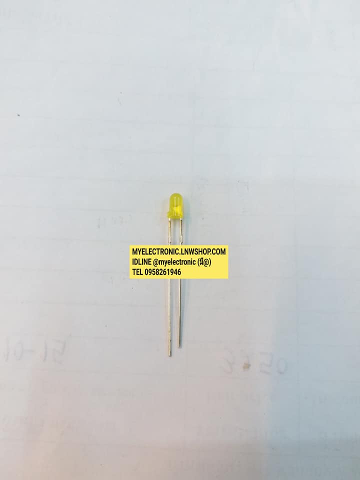 แอลอีดี3มม.LED3MM.สีเหลืองLED YELLOW ,LEDเหลือง3มม.