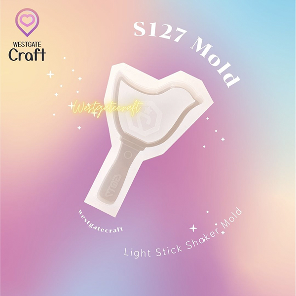 แม่พิมพ์เรซิ่น GOT7 Lightstick Shaker Mold S127