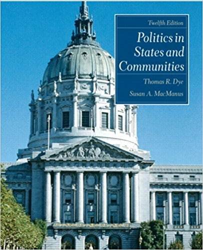 Politics and Policy in States and Communities, 12th Edition ISBN 9780131930797