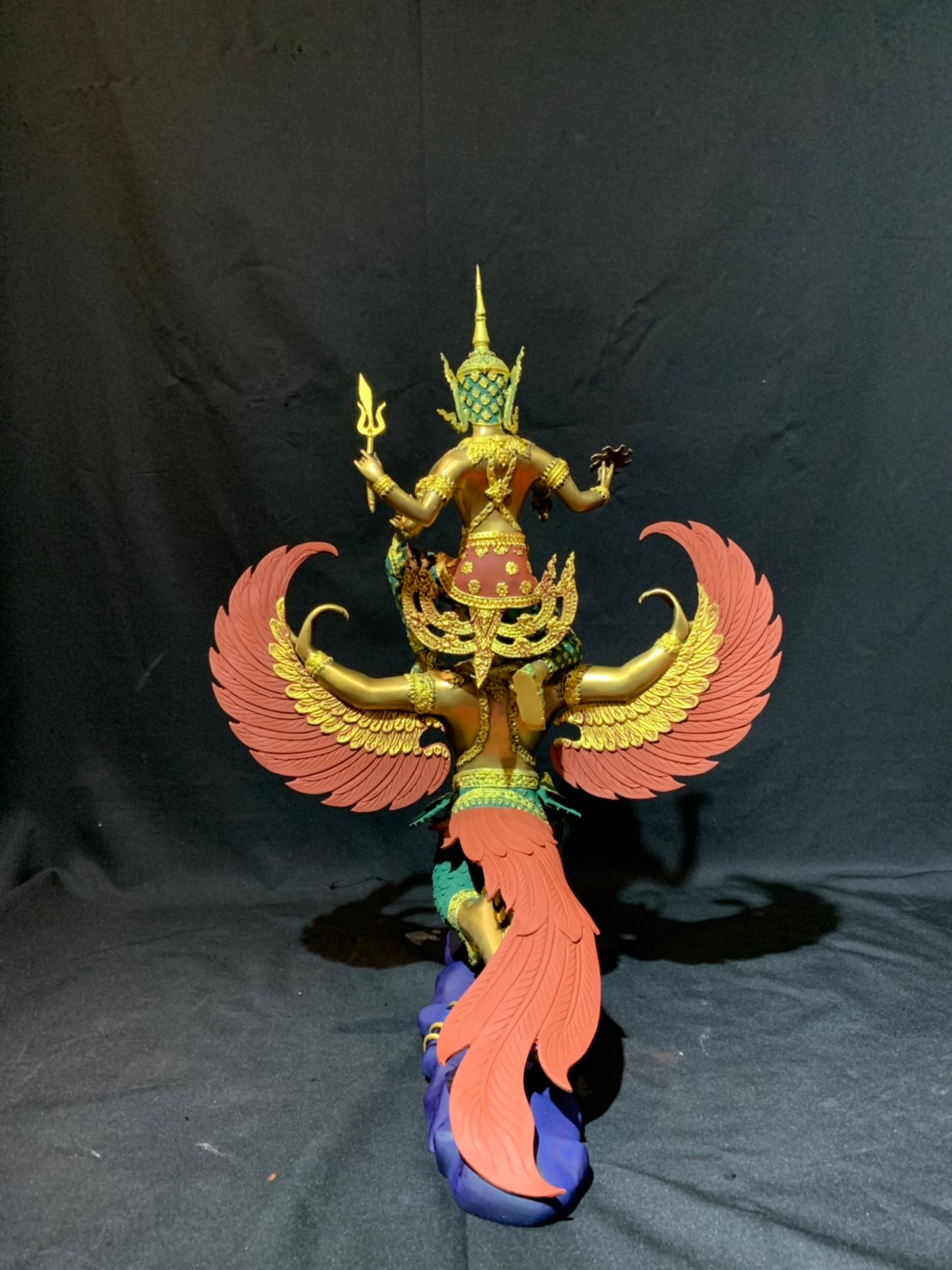 พระนารายณ์ทรงครุฑ หน้าตัก 9 นิ้ว