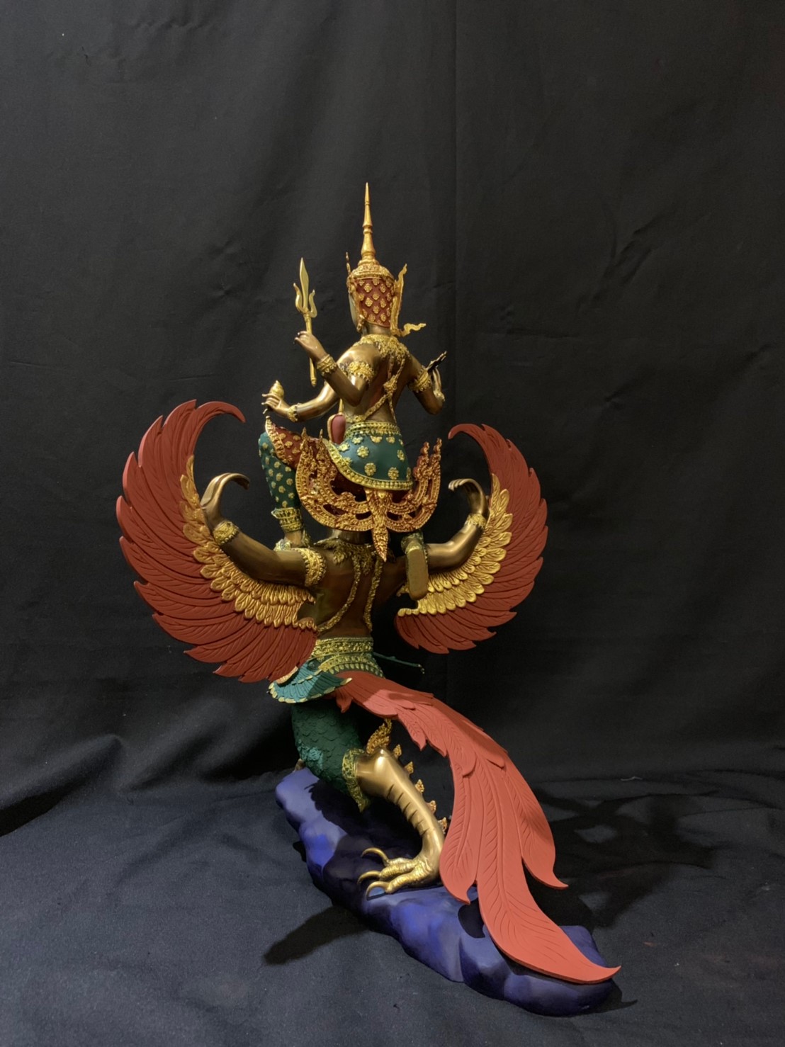 พระนารายณ์ทรงครุฑ หน้าตัก 9 นิ้ว