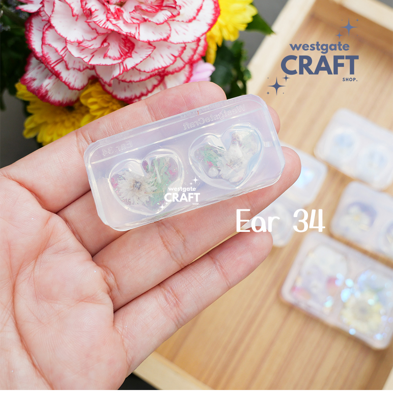 แม่พิมพ์Uv Resin Ear 34