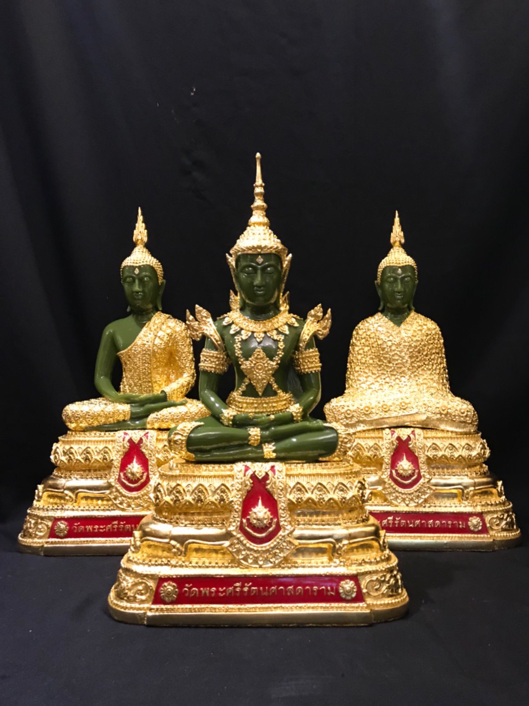 พระพุทธรูป พระแก้วมรกต 3 ฤดู หน้าตัก 9 นิ้ว วัดพระศรีรัตนศาสดาราม