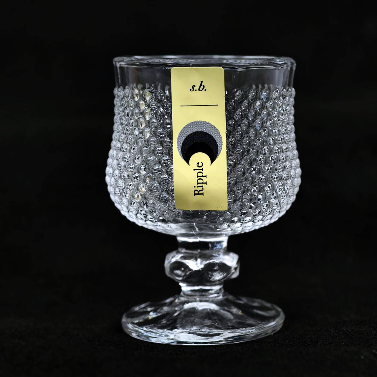 แก้วช็อต Ripple stem short glass 40ml (บรรจุ 6 ใบ)