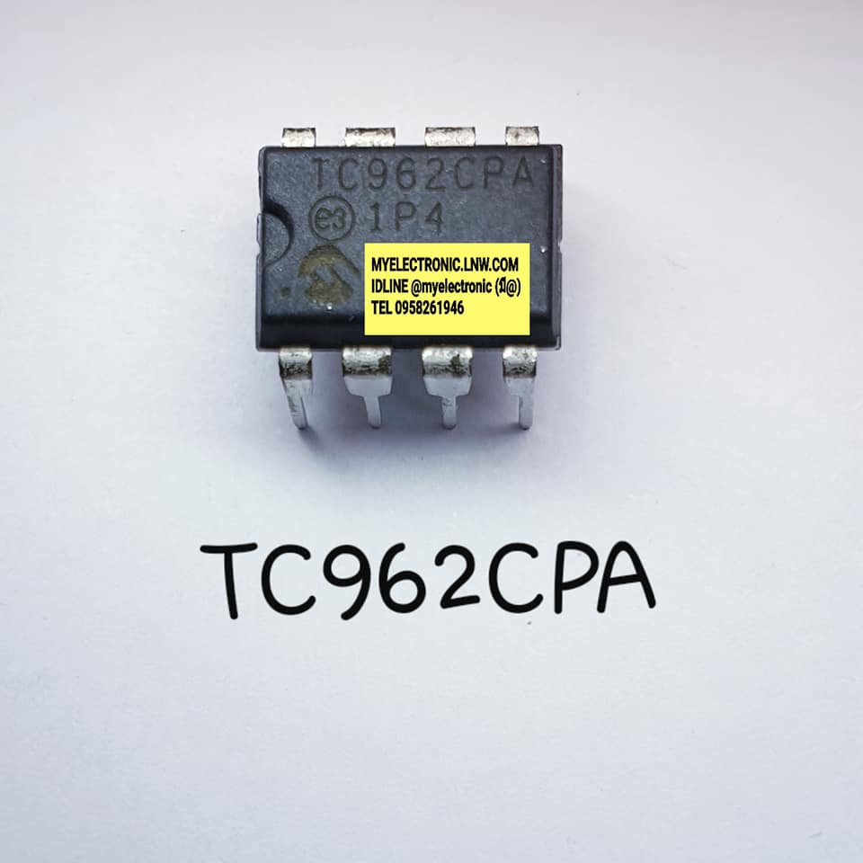 TC962CPAยี่ห้อMICROSHIPตัวถังDIP8ขาราคาตัวละ