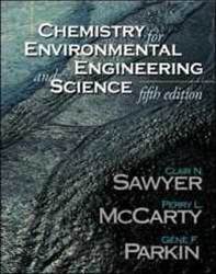 Chemistry for Environmental Engineering and Science 5E ISBN 9780071230452