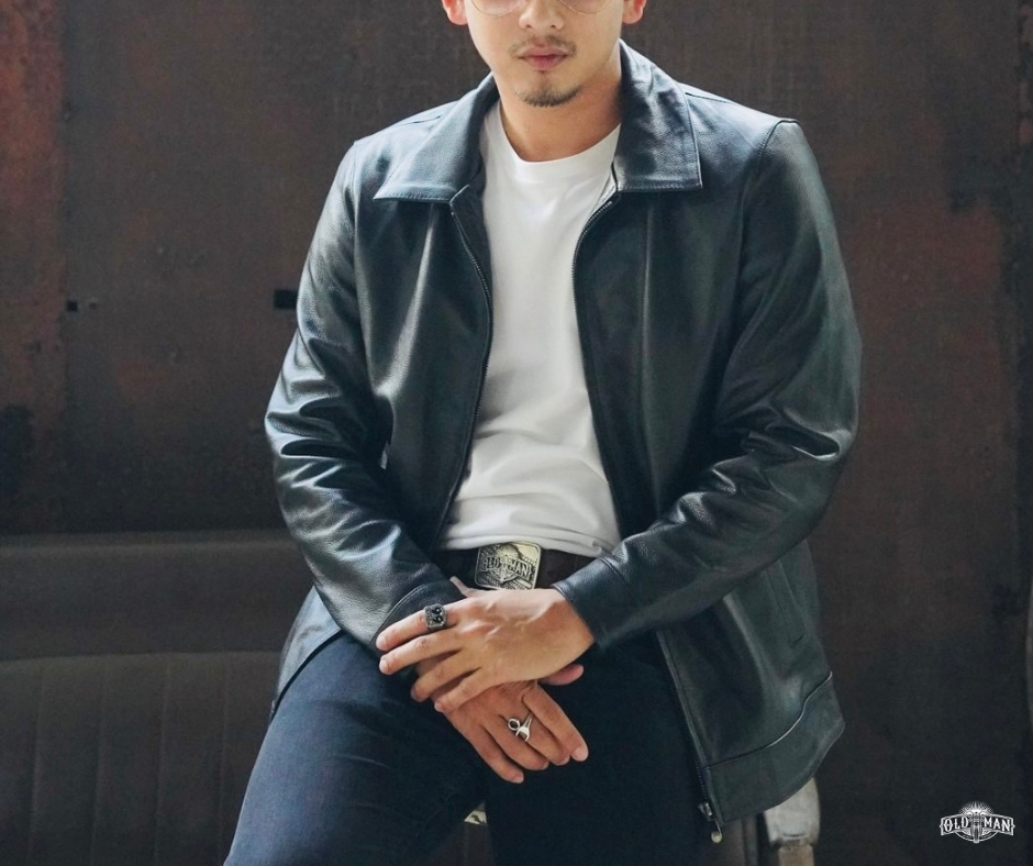 เสื้อหนังแท้ OldMile Jacket (สอบถามไซส์ก่อนสั่งซื้อ)