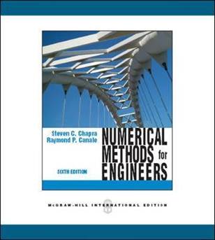 Numerical Methods for Engineers ISBN 9780071267595
