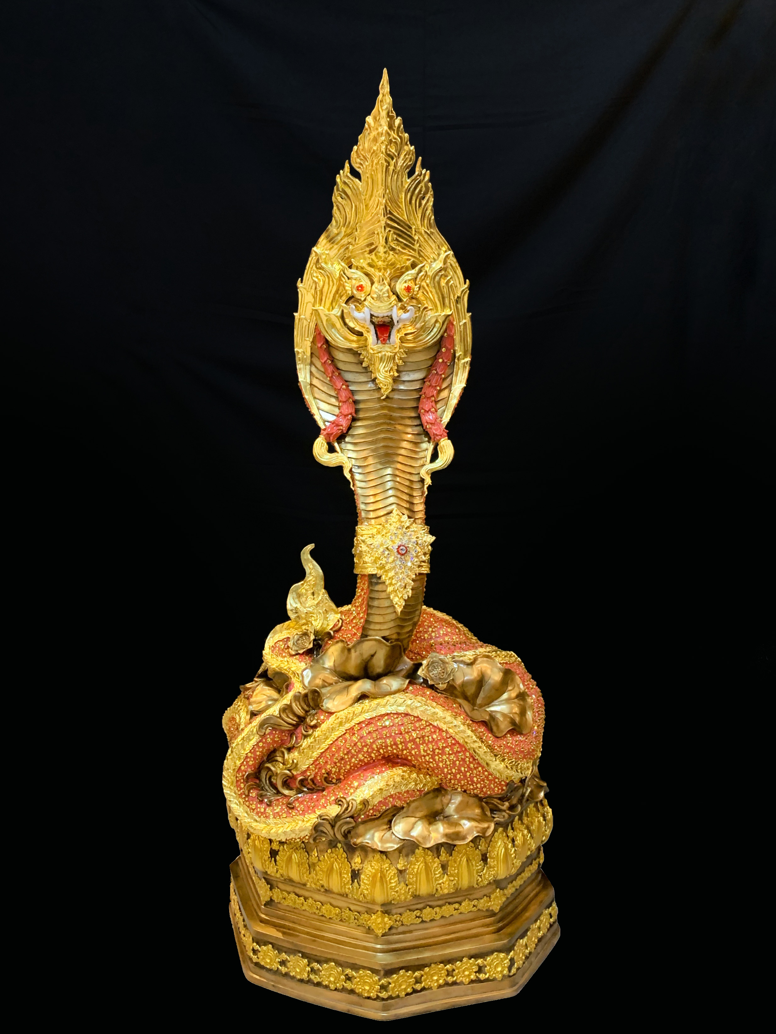 เทวรูป พญานาค สูง 149 cm
