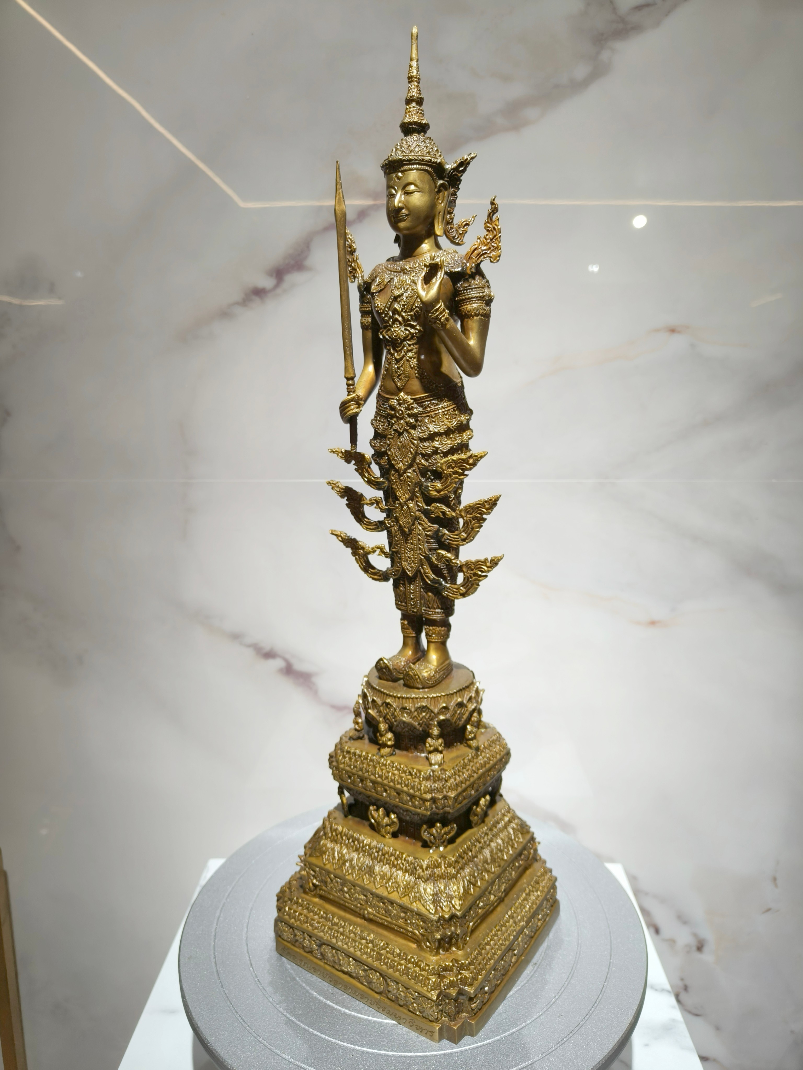 พระพุทธรูป พระสยามเทวาธิราช ทรงเครื่องจักพรรดิ์ หน้าตัก 5 นิ้ว