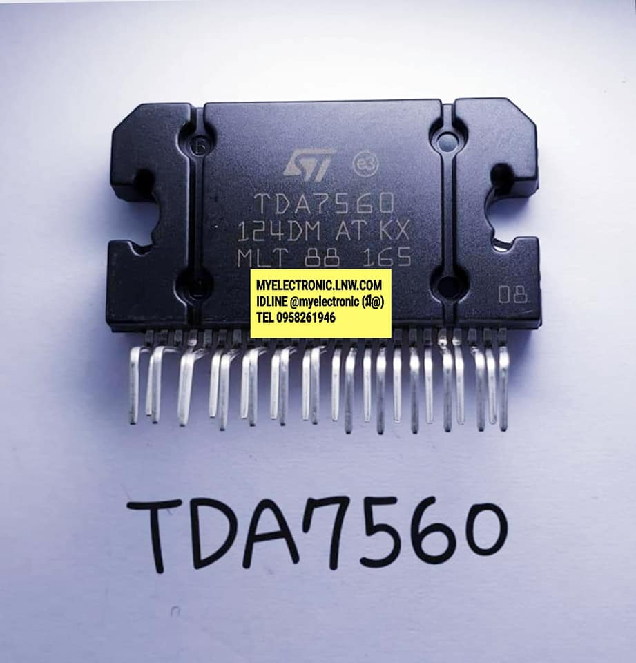 ICTDA7560ยี่ห้อSTตัวถังSIL25ขางอราคาตัวละ