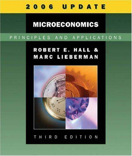 Microeconomics : Principles And Applications ISBN 9780324374254