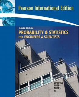 Probability Statistics for Engineers Scientists:International Edition 9780132047678
