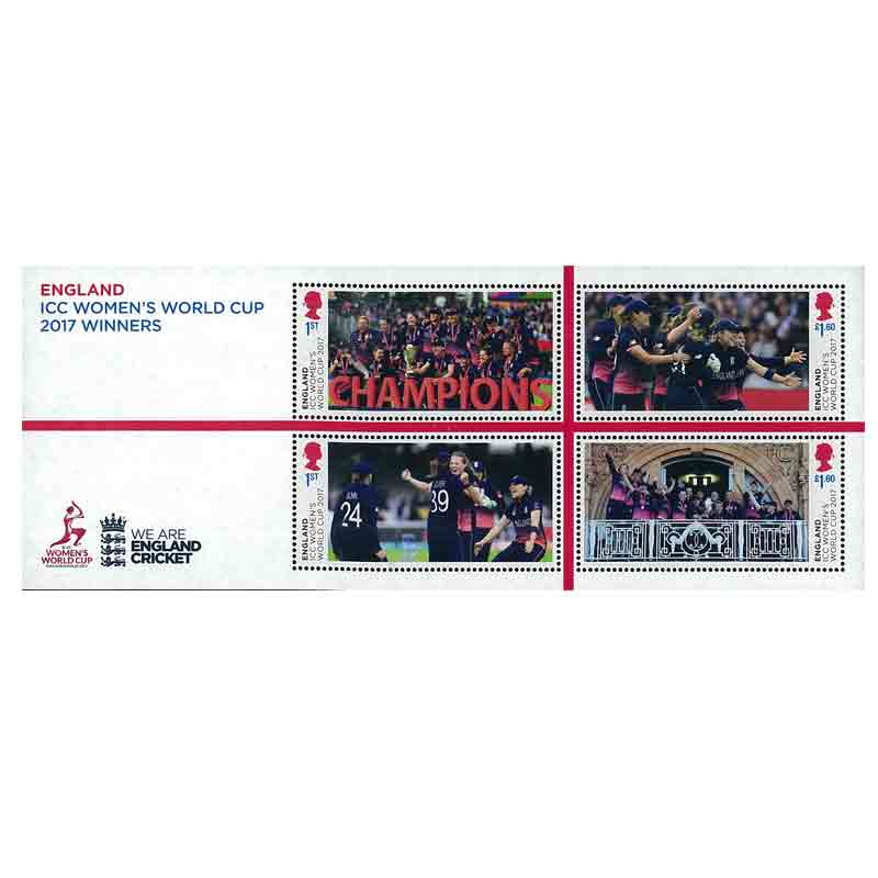 UK Stamp, 2019 Women's World Cup Winners S/S