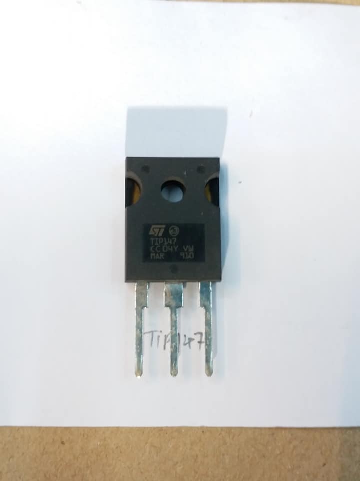 ขาย TIP147 ทรานซิสเตอร์ TRANSISTER POWERAMP ยี่ห้อ ST-THOMSAN ของแท้ ราคา ตัวล่ะ . . . . หน่วย บาท