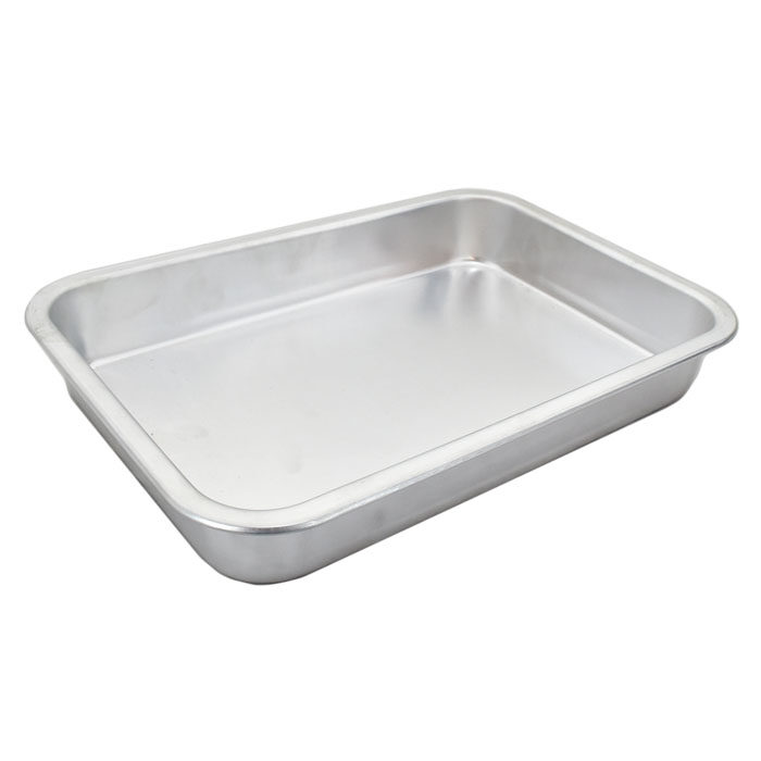 ถาดอาหารอลูมีเนียม ตราจระเข้ 20*30*5ซม.(12")