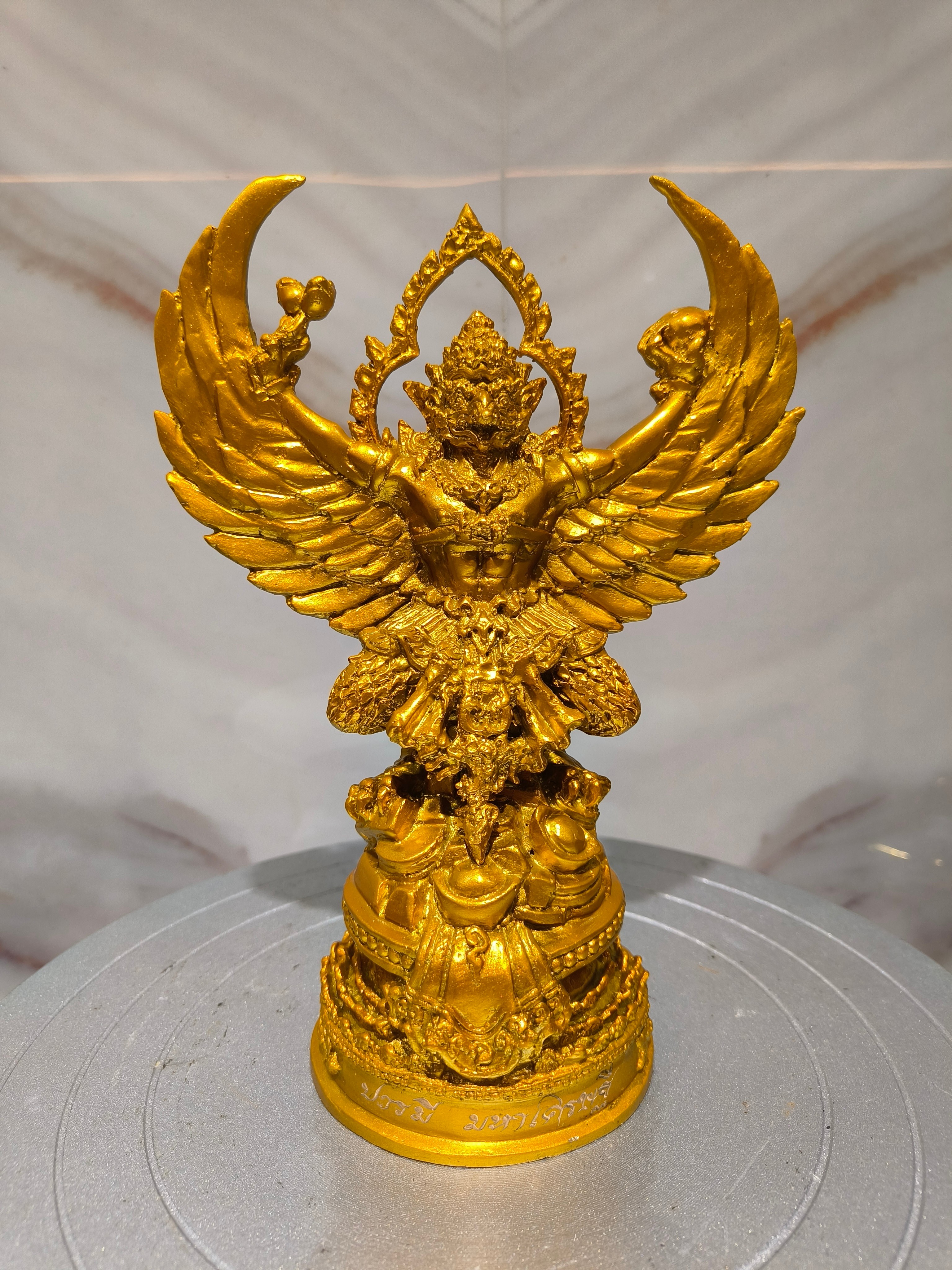 รูปหล่อ พญาครุฑ รุ่น ปารมี เศรษฐี หน้าตัก 5 นิ้ว