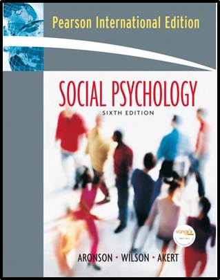 Social Psychology: International Edition » 9780132334877