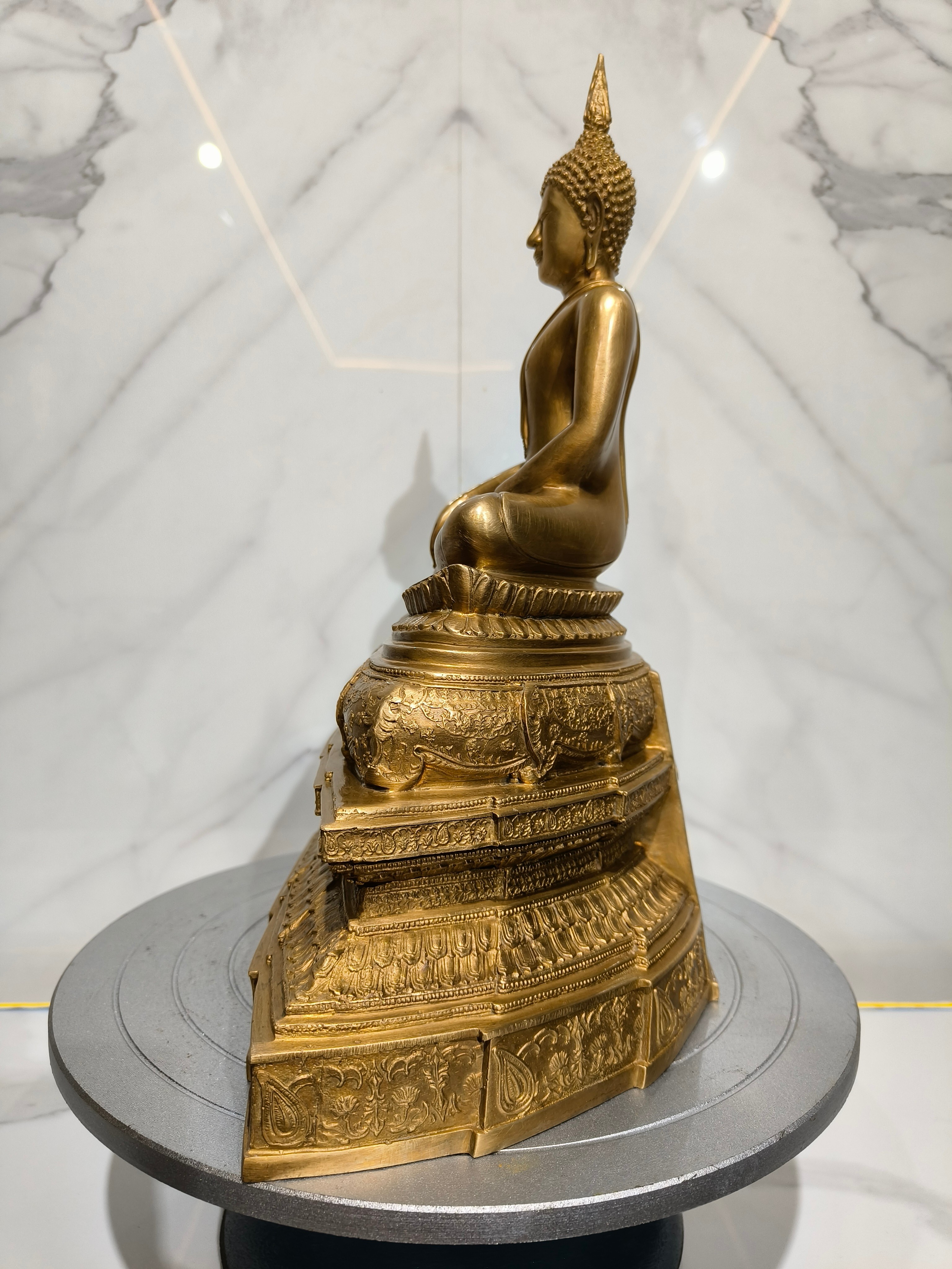 พระพุทธรูป พระพุทธชินสีห์ หน้าตัก 7 นิ้ว ปี 2556 วัดบวรนิเวศวิหาร กรุงเทพมหานคร